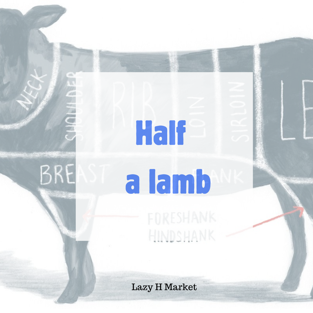 1/2 lamb remaining payment
